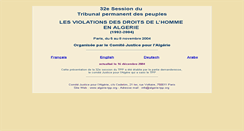 Desktop Screenshot of algerie-tpp.org